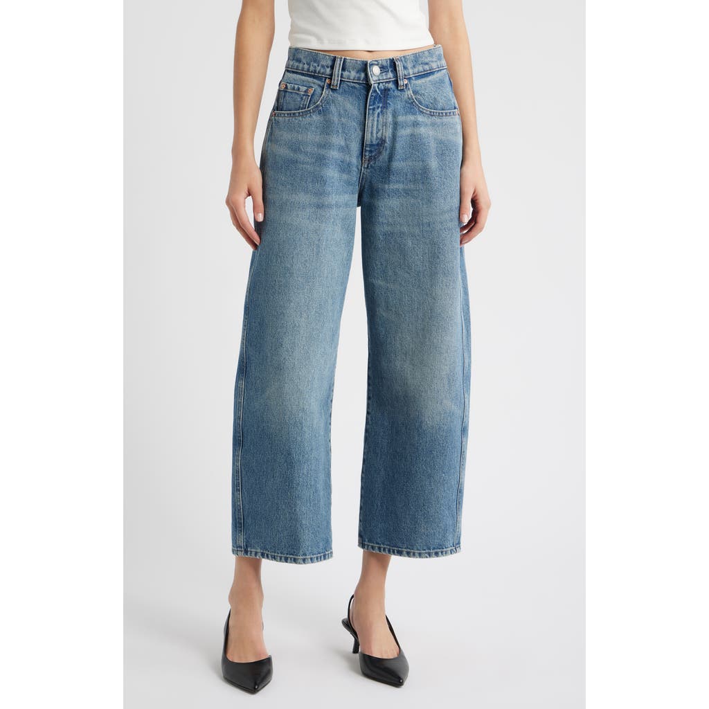 DL1961 Taylor High Waist Relaxed Barrel Jeans in Endless Sea at Nordstrom Rack, Size 24