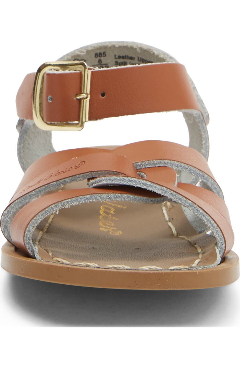 Salt Water Sandals by Hoy Kids' Salt Water Ankle Strap Sandal, Alternate, color, Tan