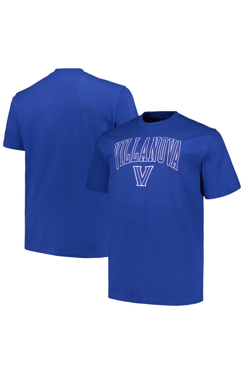 Champion Men's Champion Royal Villanova Wildcats Big & Tall Arch Over Logo T-Shirt, Alternate, color, Royal