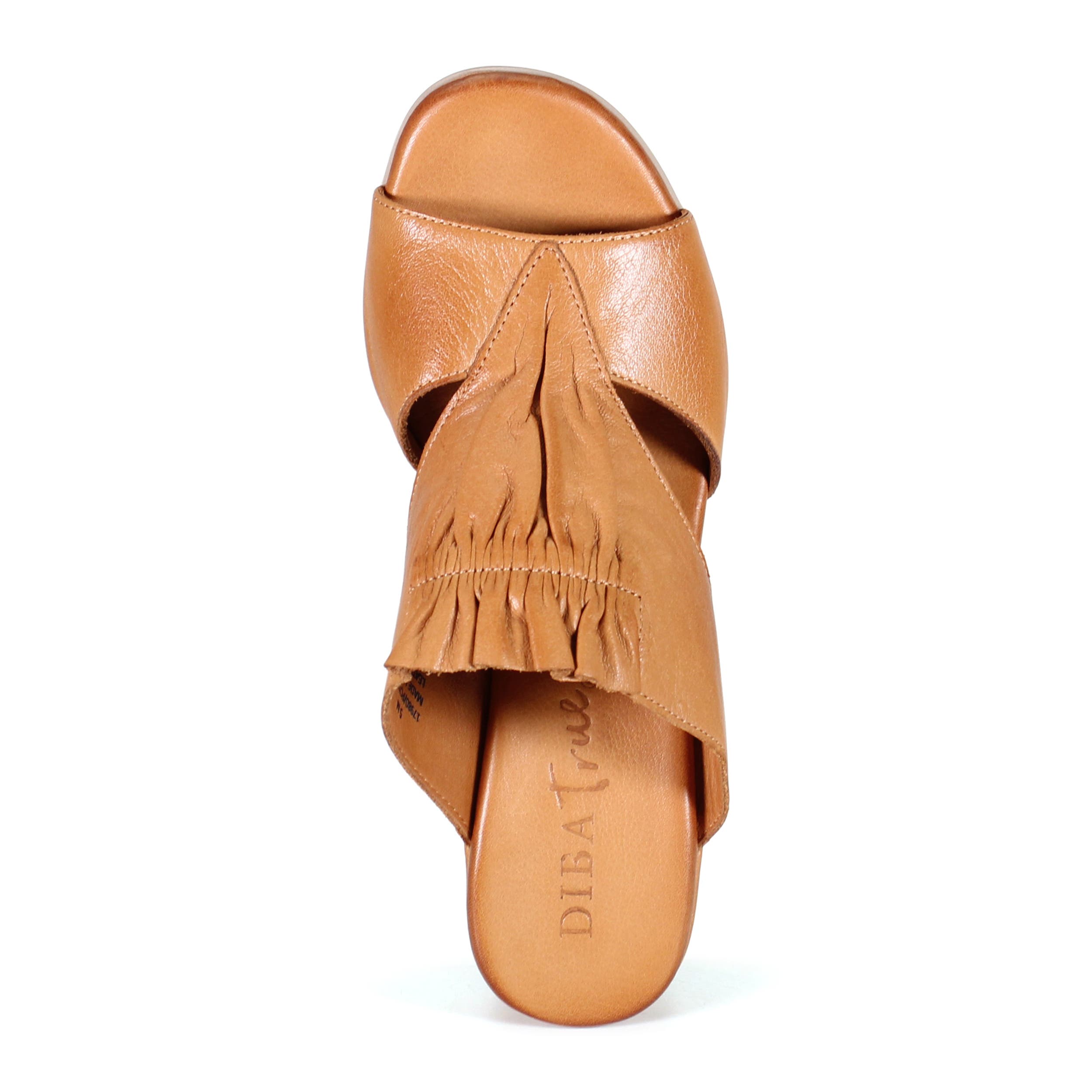 Diba True POTTER EE Leather Slip On Mule Heel, Alternate, color, Coconut