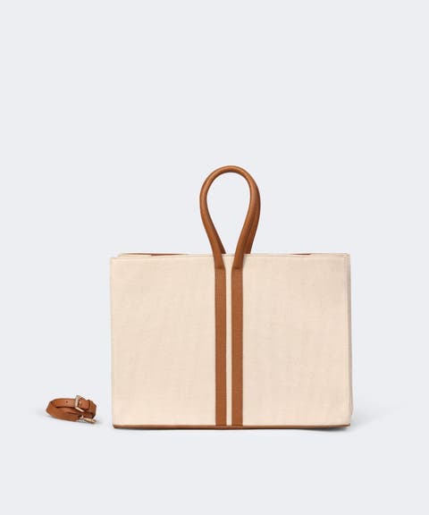 Sally Large Canvas Tote