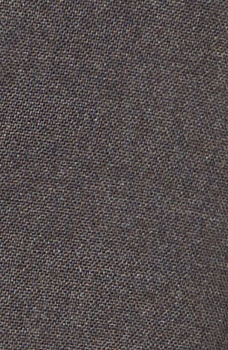 J. Mueser Waverly High Twist Wool Suit, Alternate, color, Charcoal-Brown