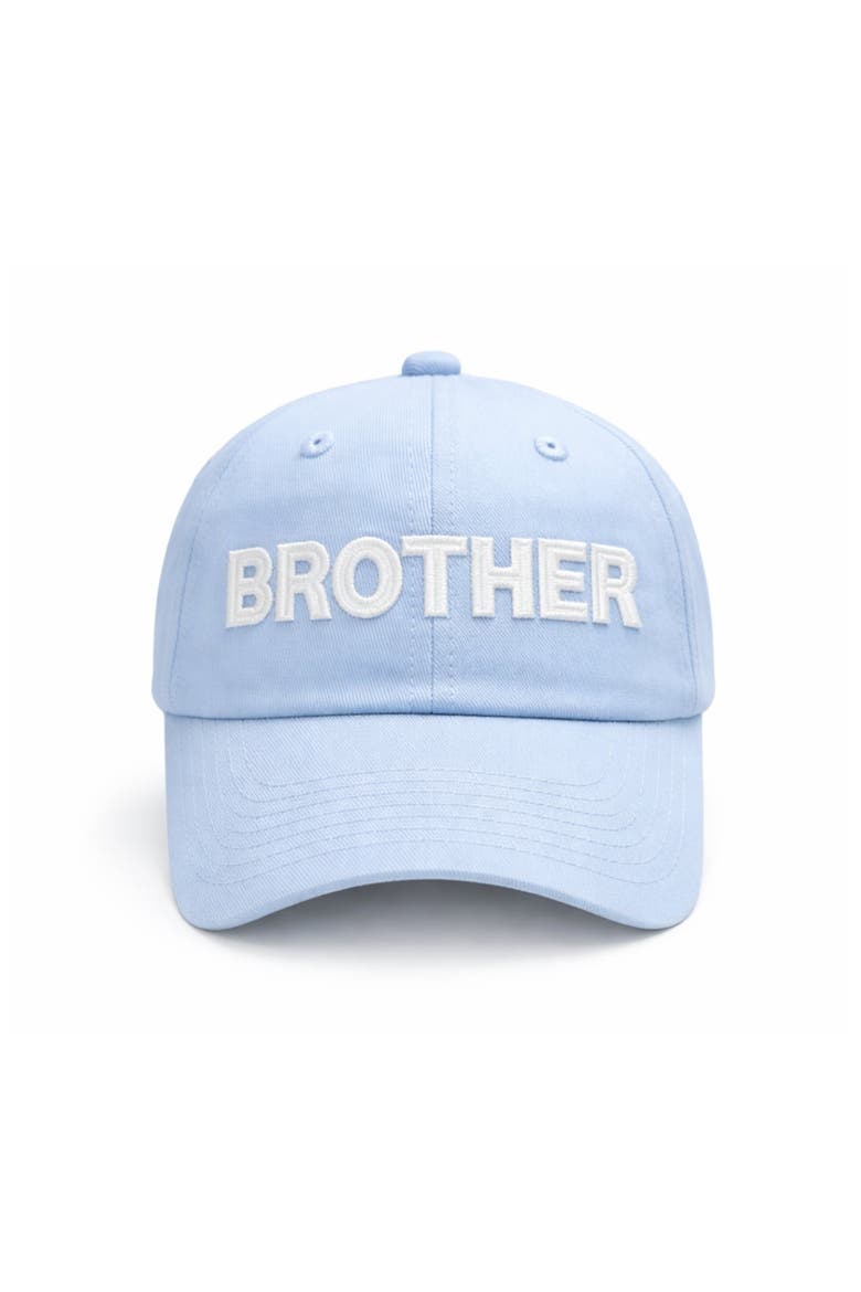 Brother Baseball Hat, Main, color, Light Blue