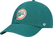 '47 Men's '47 Teal Miami Dolphins Clean Up Legacy Adjustable Hat