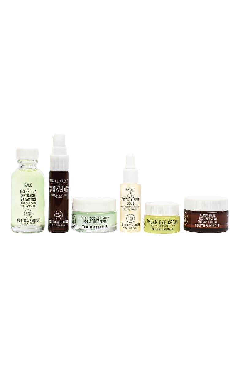 Youth to the People The Youth Systems Travel Size Skin Care Set, Main, color, 