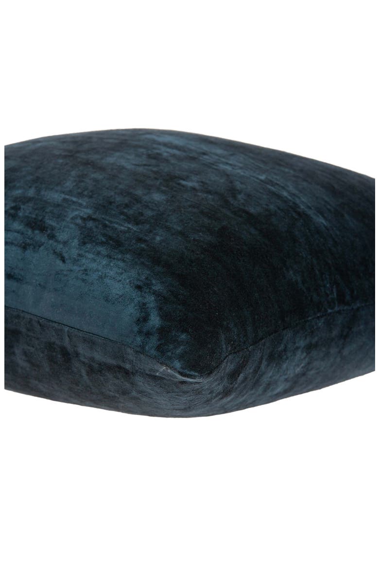 Kyan Square Transitional Throw Pillow, Alternate, color, DARK BLUE