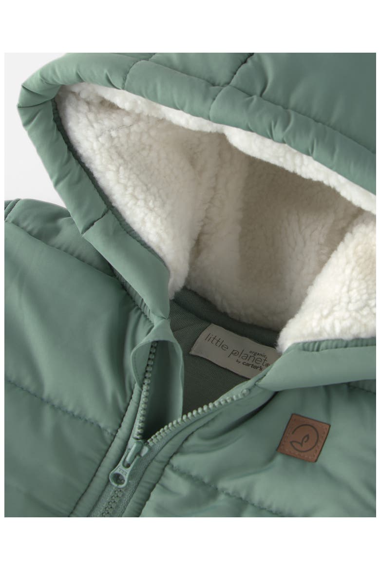 Kids' Puffer Jacket, Alternate, color, GREEN