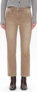 Bayeas High Waist Crop Flare Jeans
