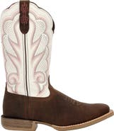 DURANGO Women's White Ventilated Western Boot
