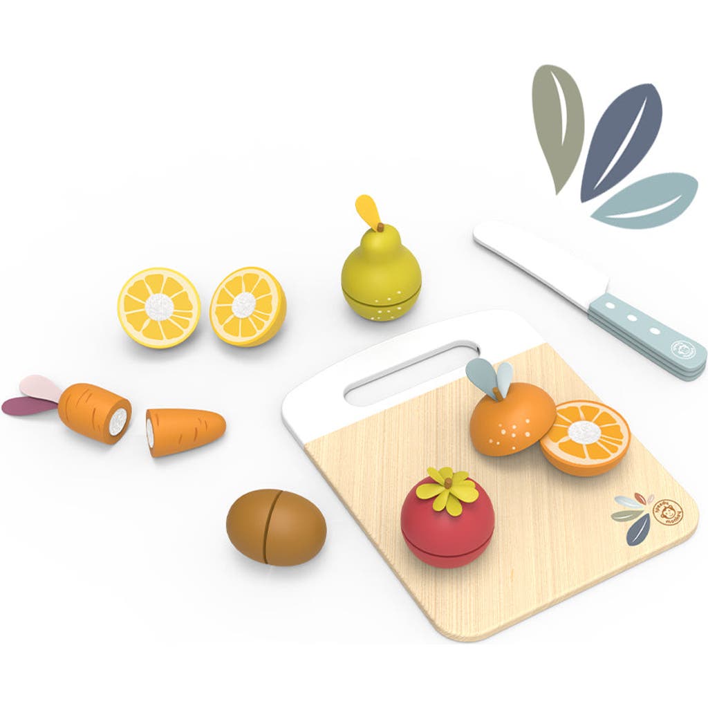Speedy Monkey Fruits & Vegetables Cutting Playset In Multi