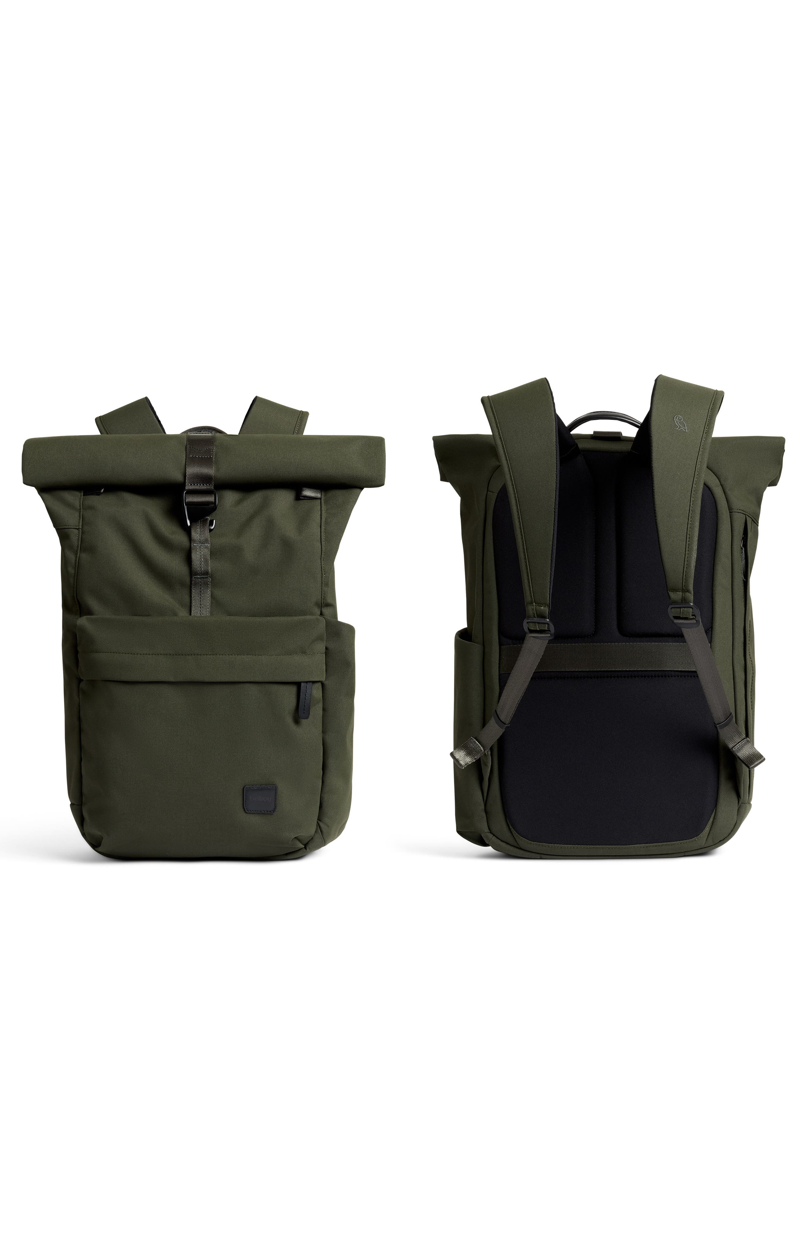 Classic Roll Top Water Resistant 16L Backpack, Alternate, color, OLIVE