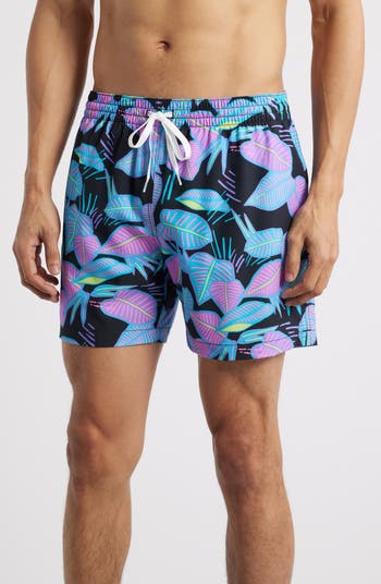 【HI FI FNK】Swimming Pool Shorts Chubbies Fluorescent Funk 5.5-Inch Swim Trunks | Nordstrom