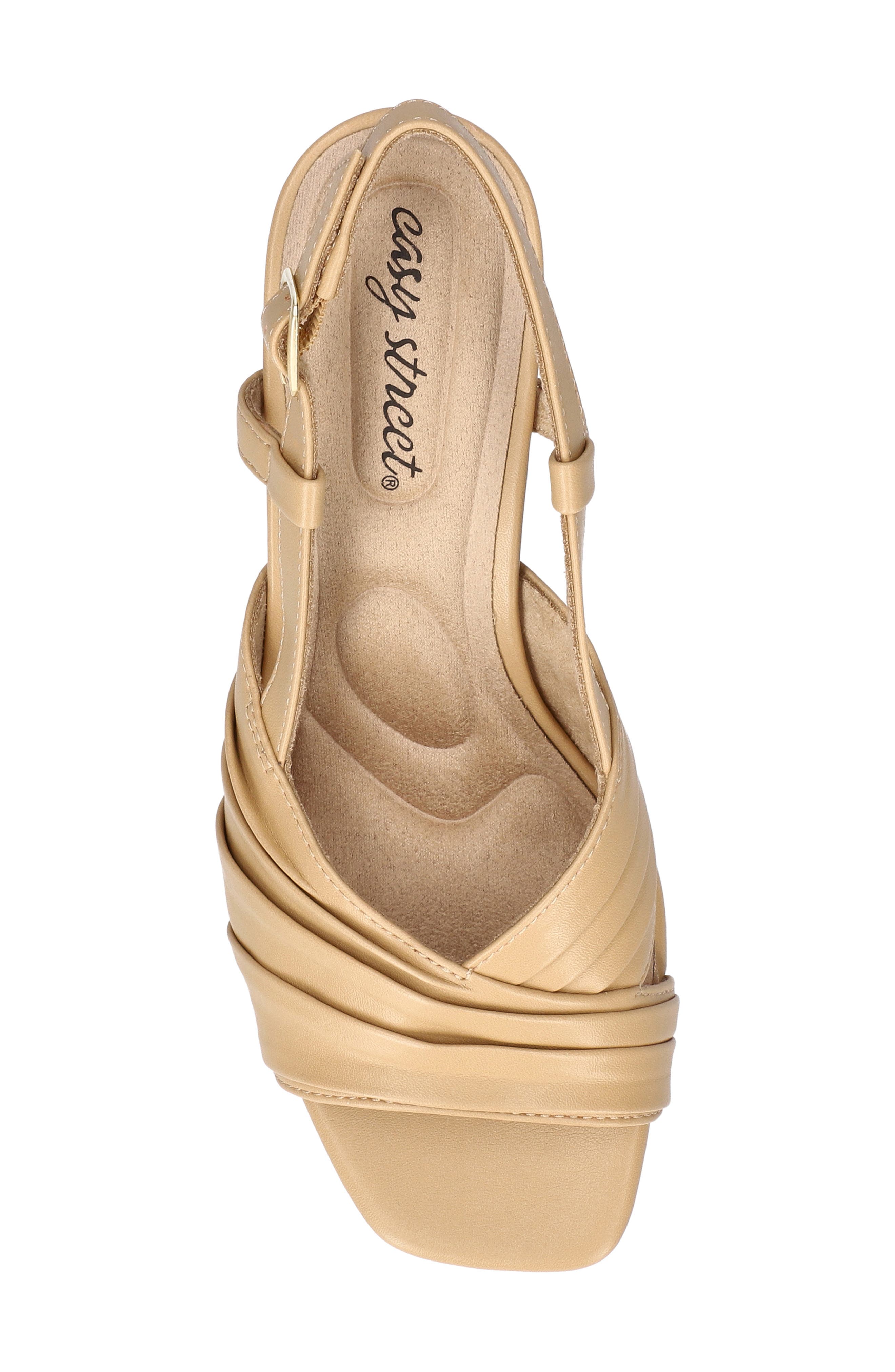 EASY STREET Lucie Slingback Sandal, Alternate, color, Beige