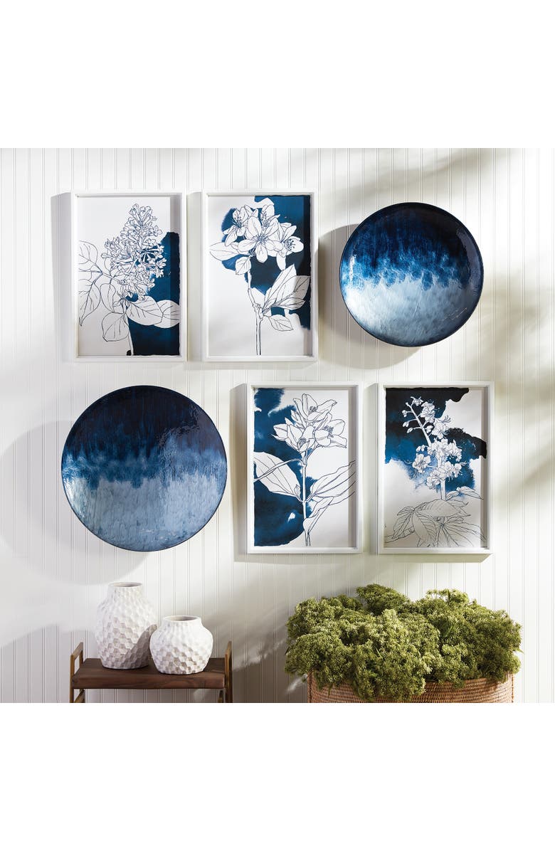 Napa Home & Garden Azul Decorative Plate, Alternate, color, 