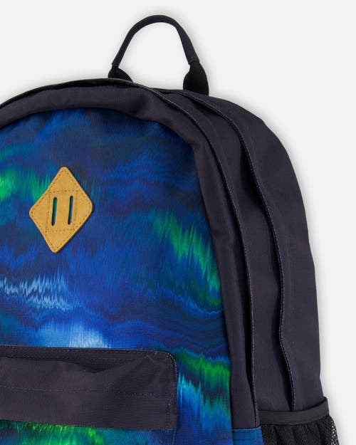 Deux Par Deux Kids Backpack In Multi