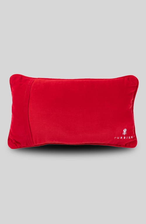 Furbish Needlepoint Pillow In Multi