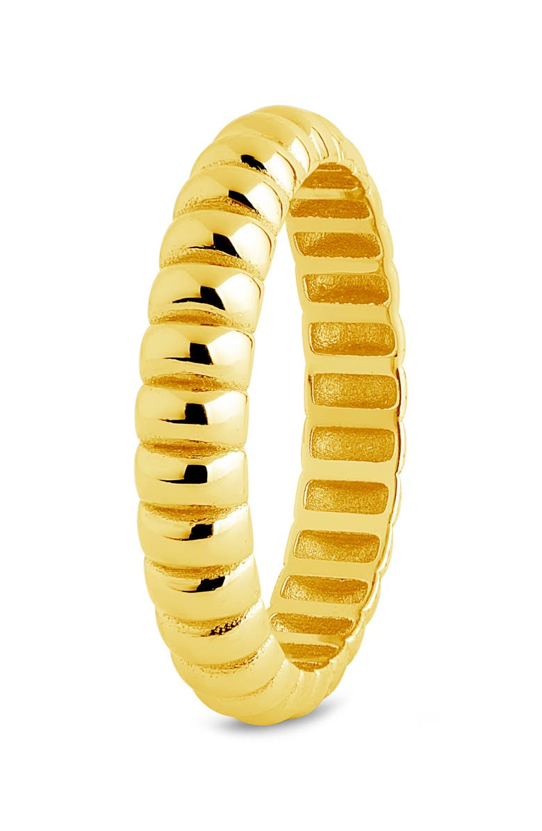 Sterling Forever Bubble Band Ring, Alternate, color, Gold