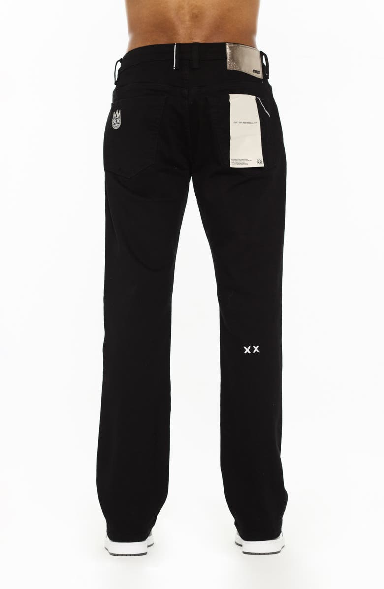 Cult of Individuality Rebel Straight Leg Jeans, Alternate, color, 