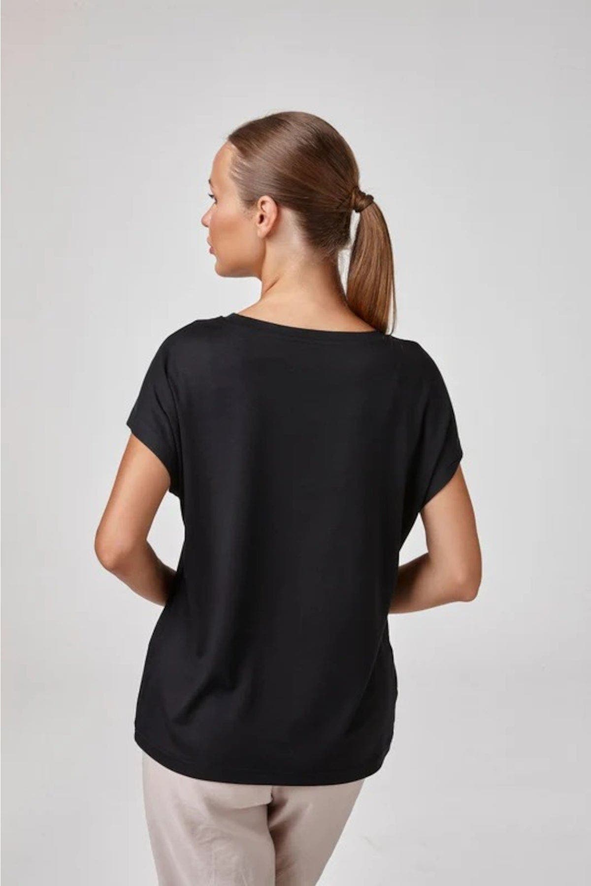 Liona Modal Blend Soft Stretch Everyday Top - image 2