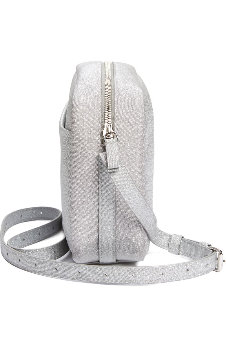 Balenciaga Medium Everyday Sparkle Fabric Camera Bag, Alternate, color,