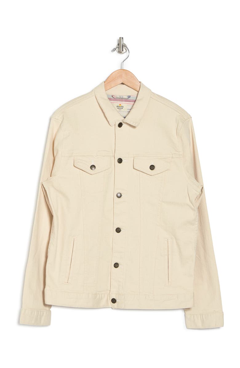 Marine Layer Jones Stretch Jean Jacket, Alternate, color, 