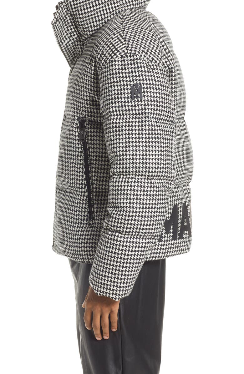 Mackage Houndstooth Puffer Jacket, Alternate, color, 