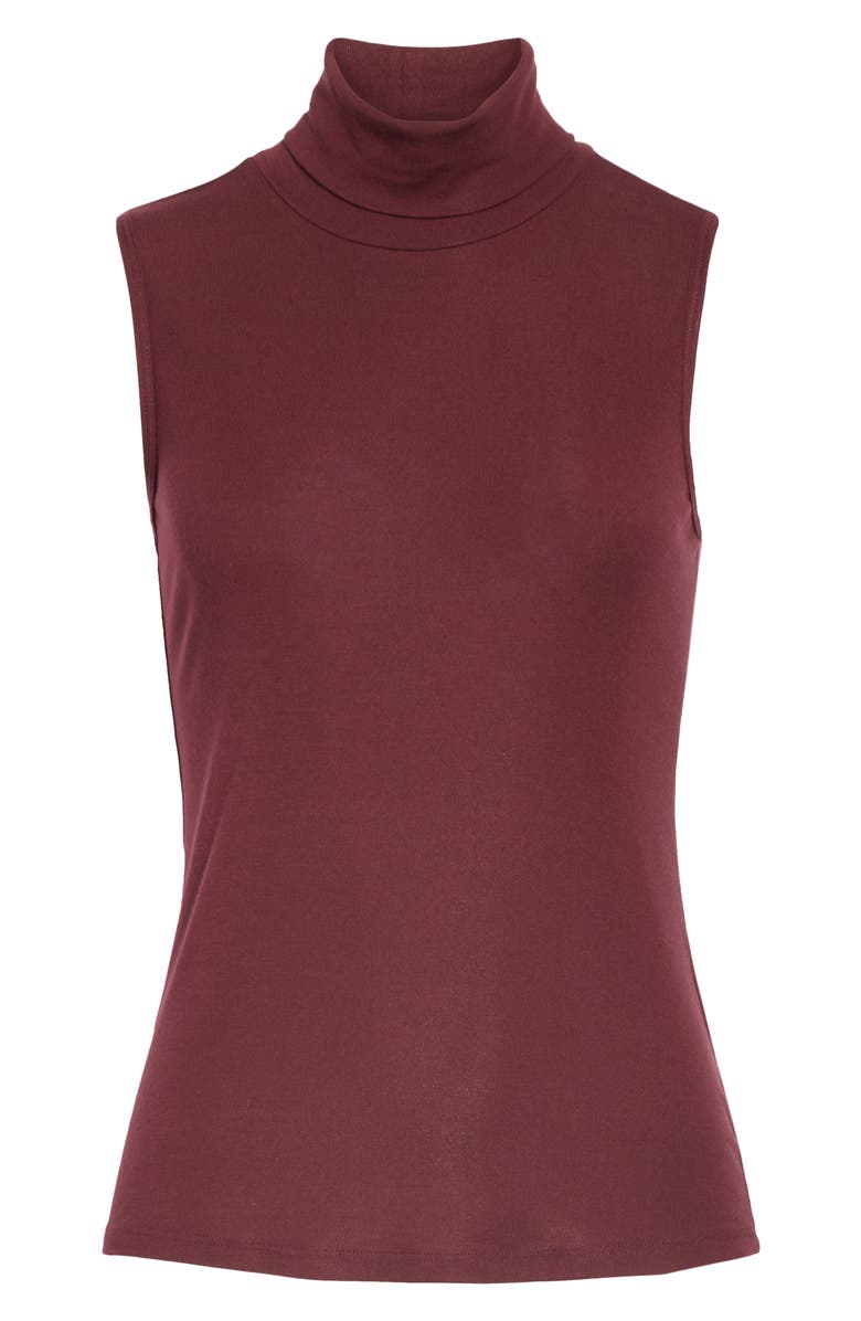 Theory 'Wendel' Sleeveless Turtleneck Top, Alternate, color,