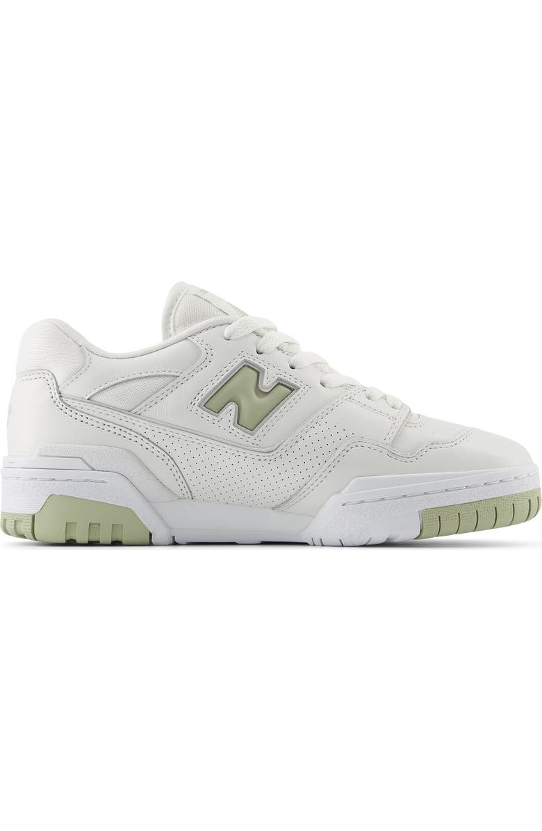 New Balance 550 Basketball Sneaker, Alternate, color, Reflection/ Olivine