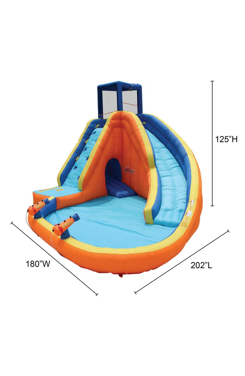 Banzai Sidewinder Blast Water Park Inflatable Outdoor Backyard Water Slide Ages 512, Alternate, color,