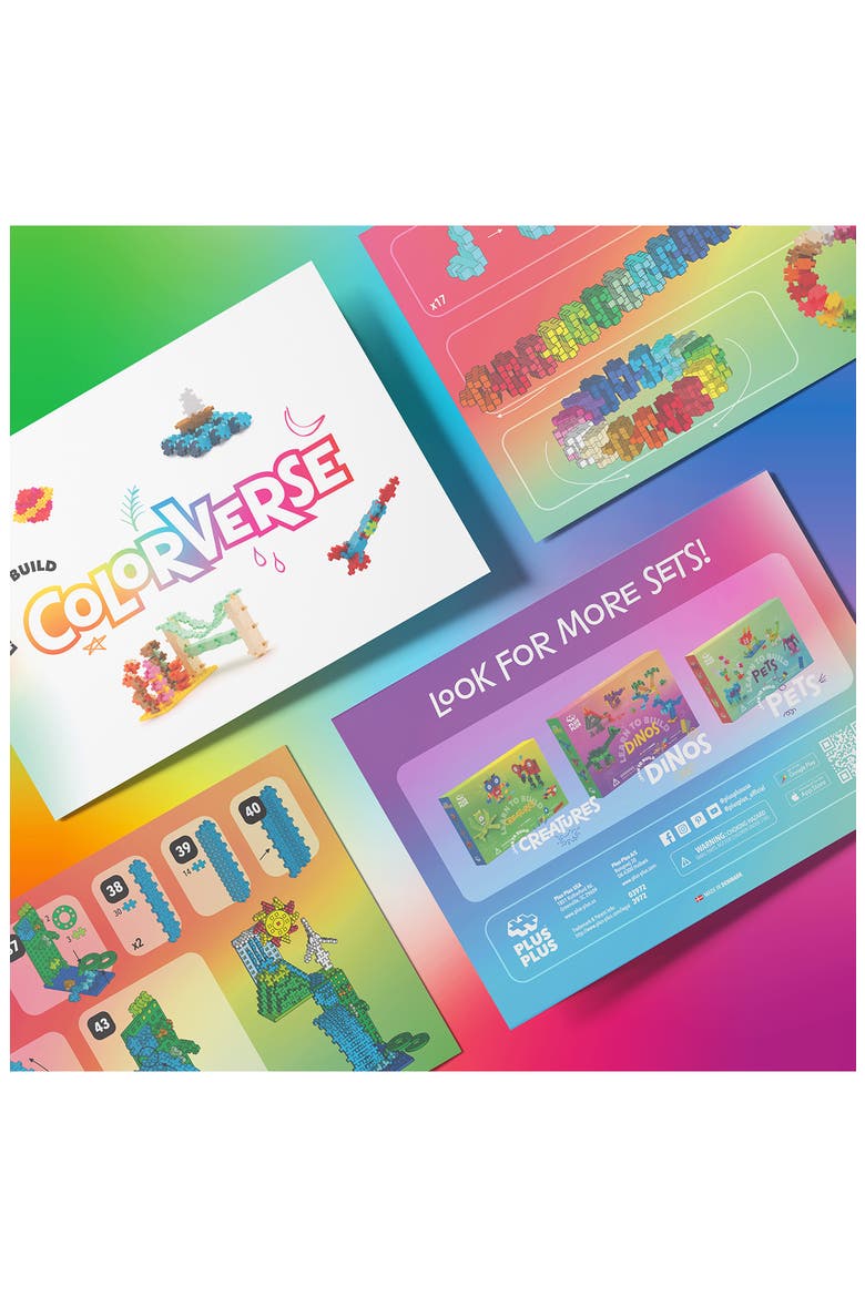 Learn to Build Colorverse, Alternate, color, RAINBOW MULTI
