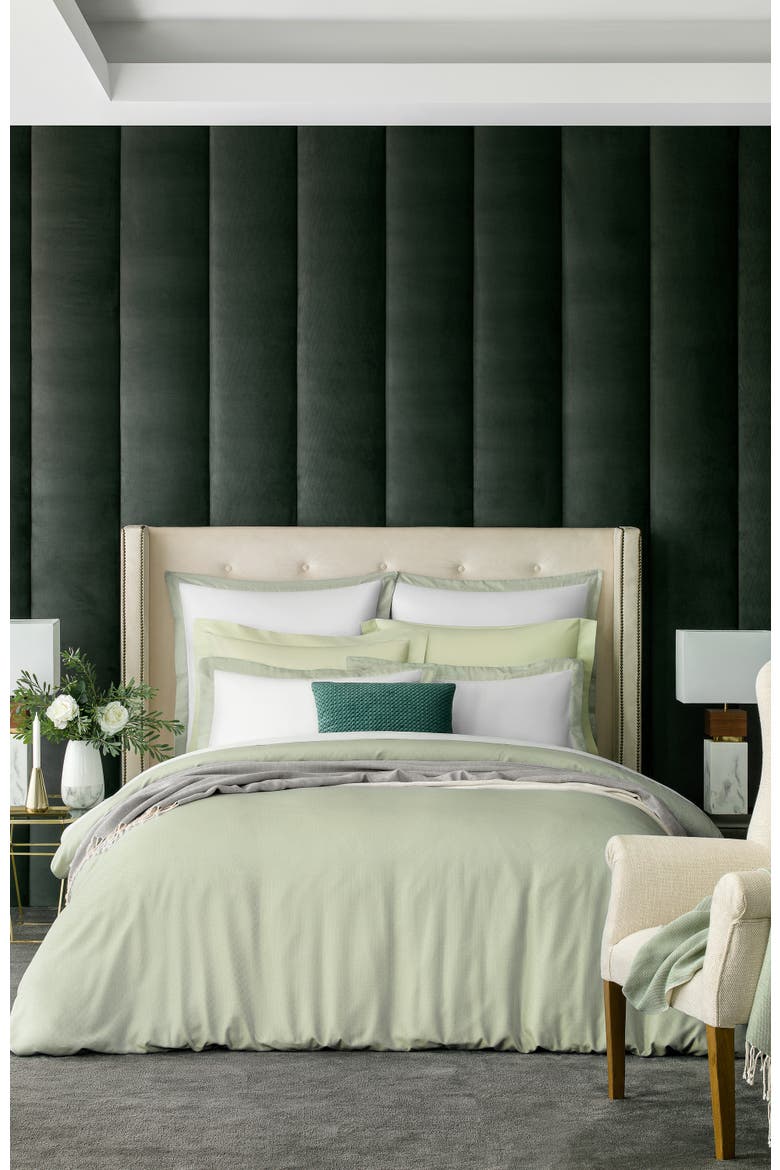 Maestro Duvet Cover, Alternate, color, White