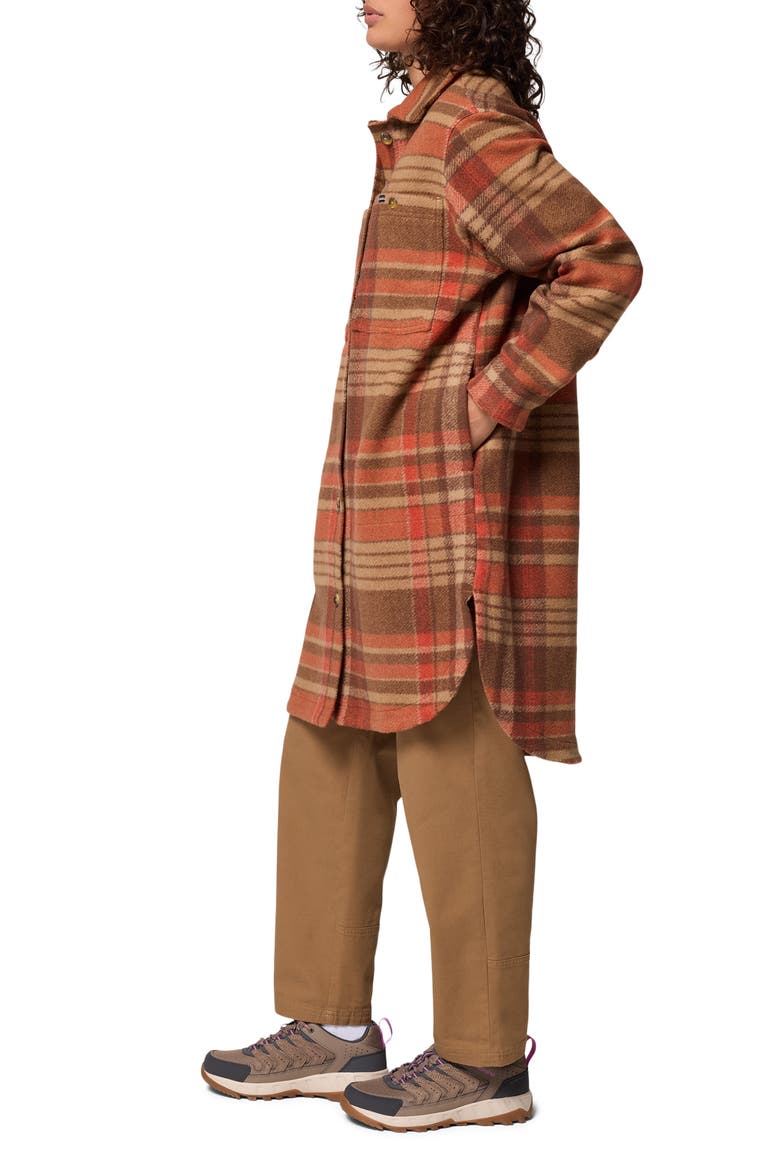 Wildest Venture™ Fleece Coat, Alternate, color, TOBACCO VAGABOND PLAID