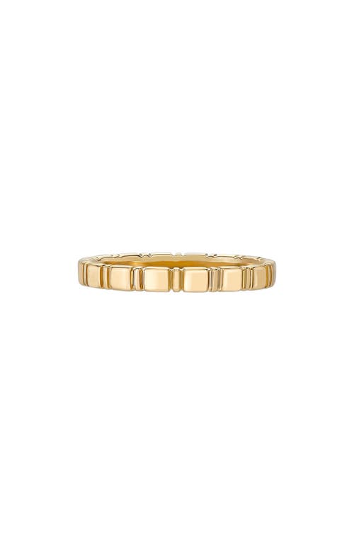 Sethi Couture Agnes Medium Band Ring in Yellow Gold 