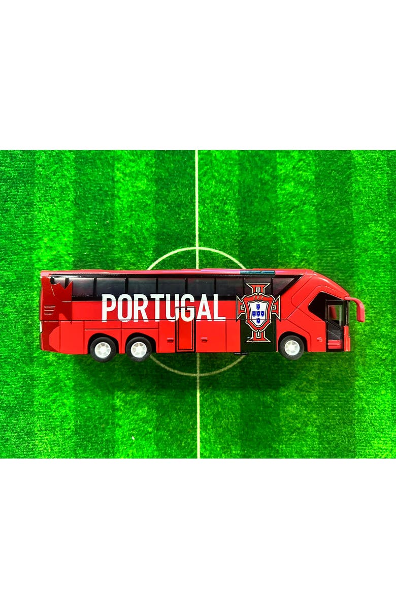 Banbo Toys Soccer Tour Bus 2026 Portugal Nation Team, Alternate, color, Red