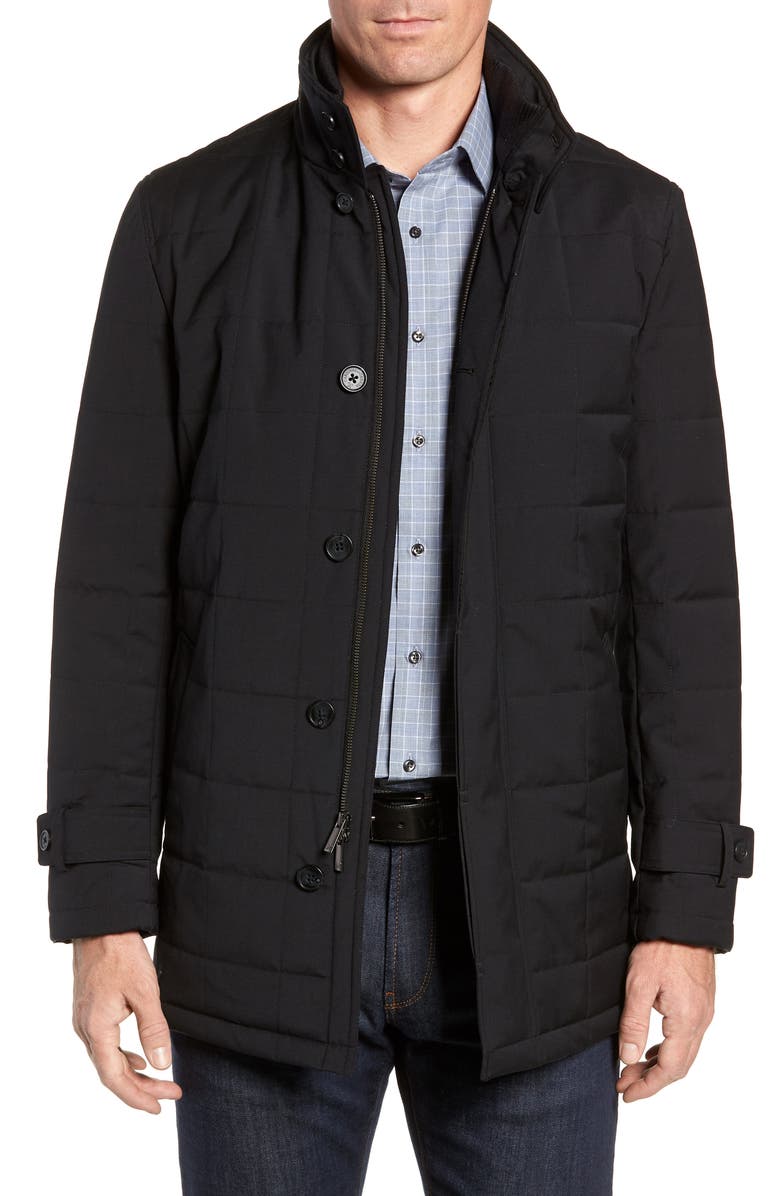 Cardinal of Canada Quilted Car Coat, Main, color, 
