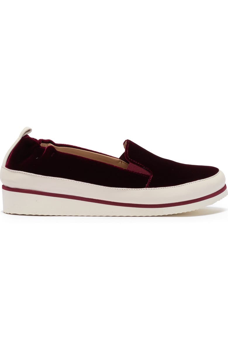 Ron White Nell Velvet Slip-On Shoe, Alternate, color,