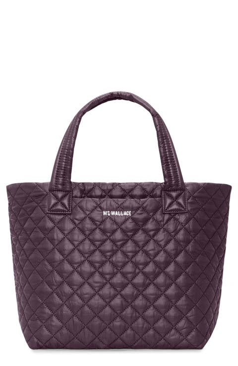 Small Metro Deluxe Quilted Nylon Tote