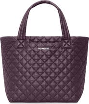 MZ Wallace Small Metro Deluxe Quilted Nylon Tote