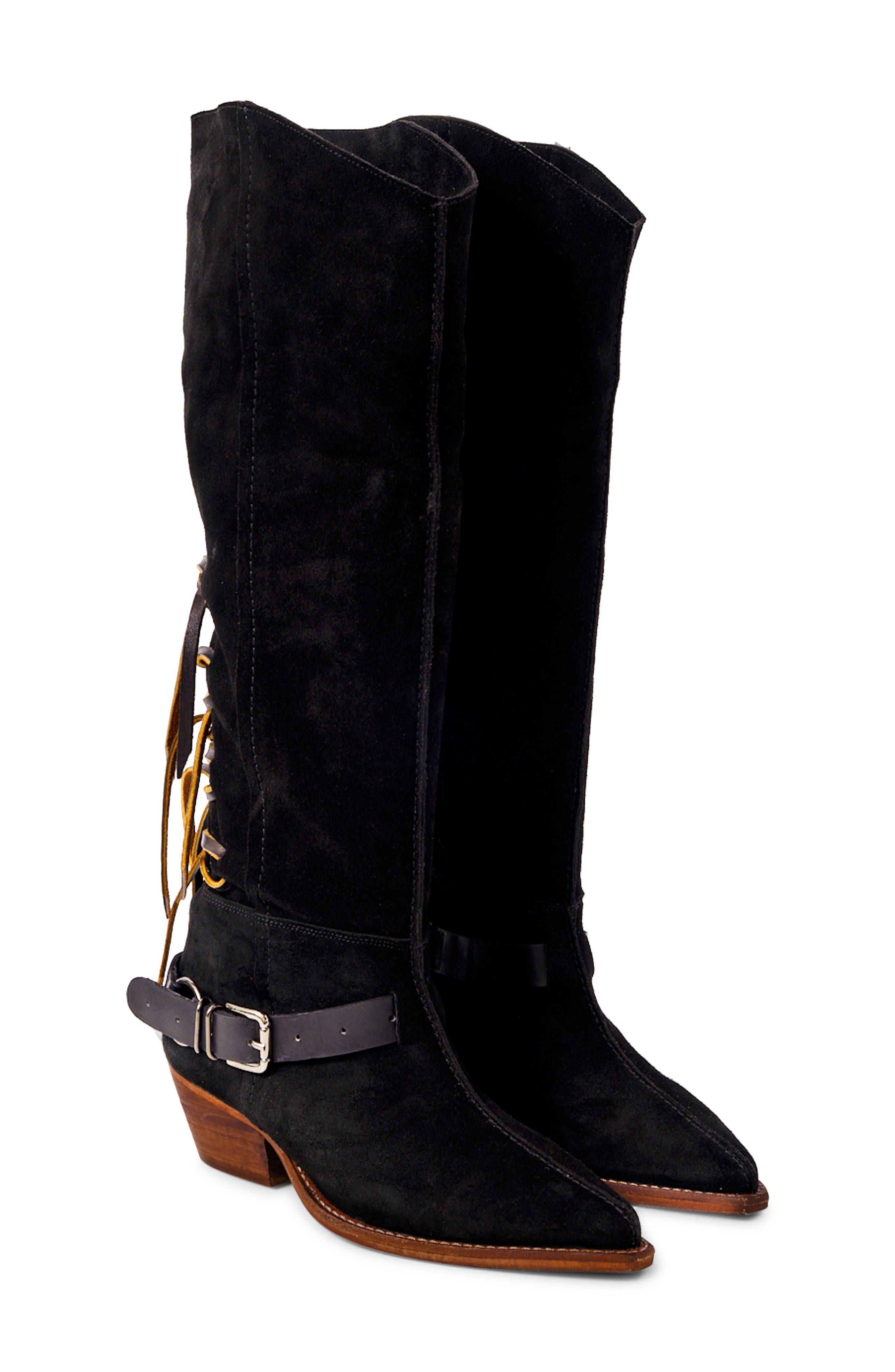 Free People Sway Low Knee High Boot, Alternate, color, 