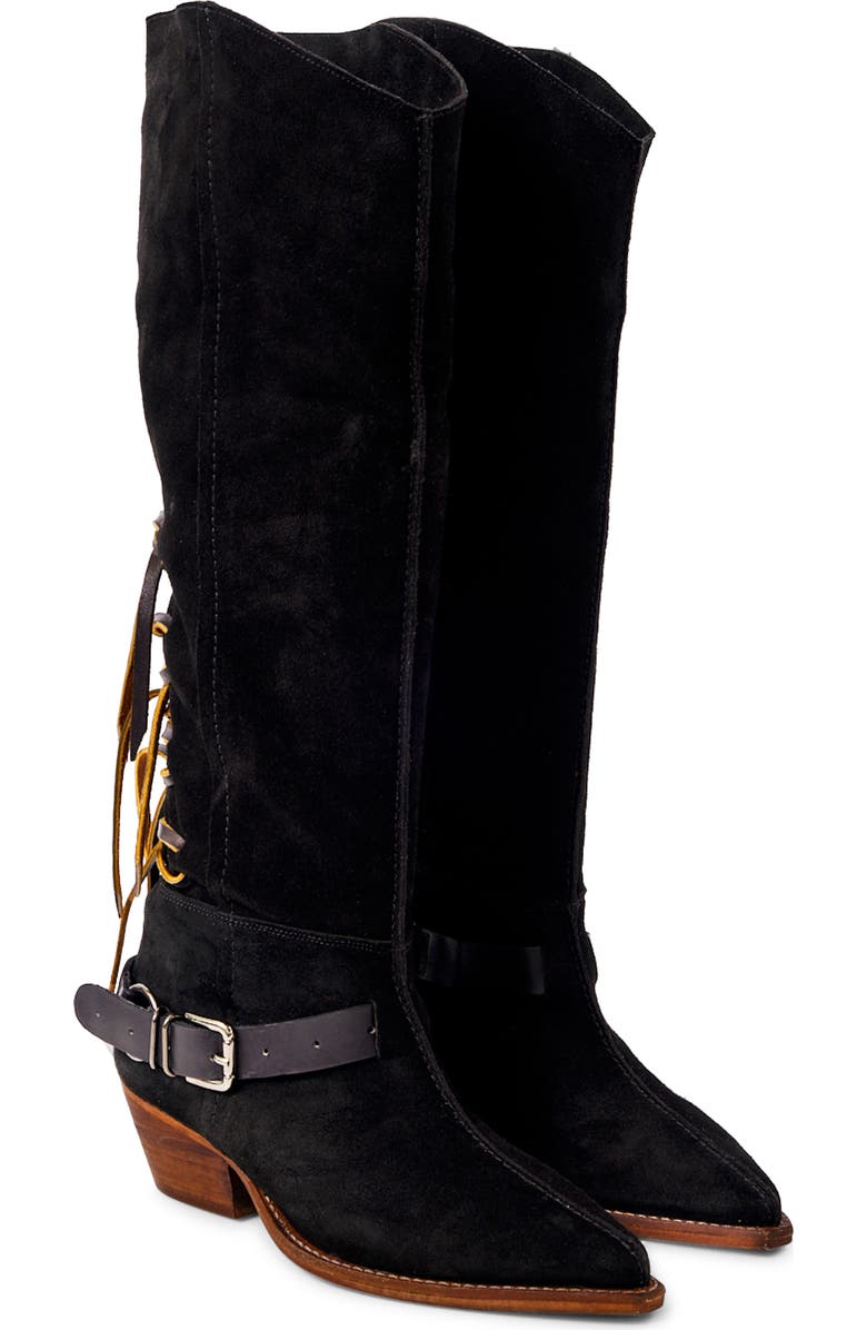 Free People Sway Low Knee High Boot, Alternate, color,