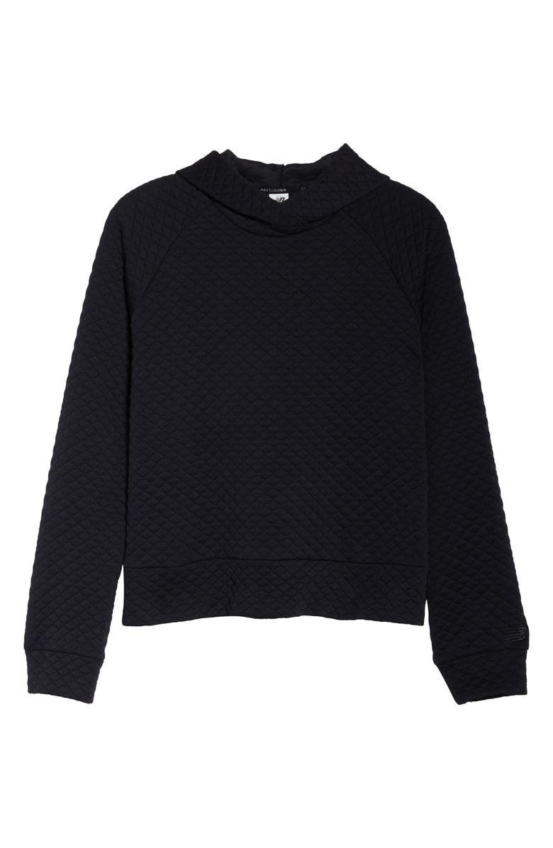 New Balance Heat Loft Crop Hoodie, Alternate, color,