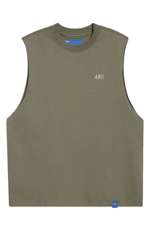 Standard Logo Cotton Muscle Tank