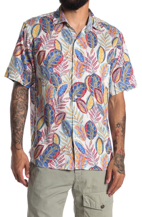 Festival Fronds Short Sleeve Shirt