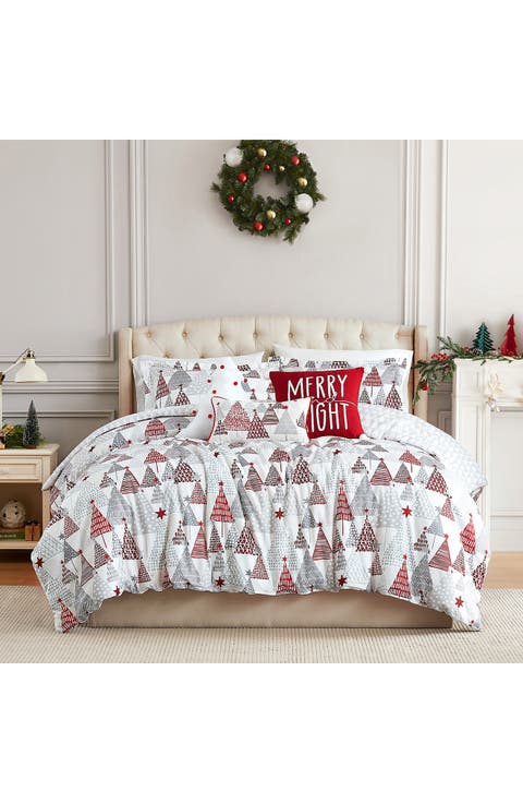 Merry and Bright Oversize Holiday Comforter Set