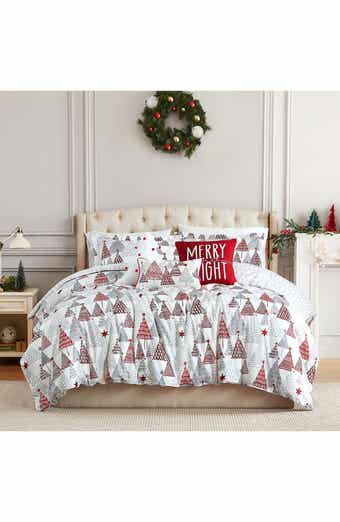 SOUTHSHORE FINE LINENS Merry and Bright Oversize Holiday Comforter Set