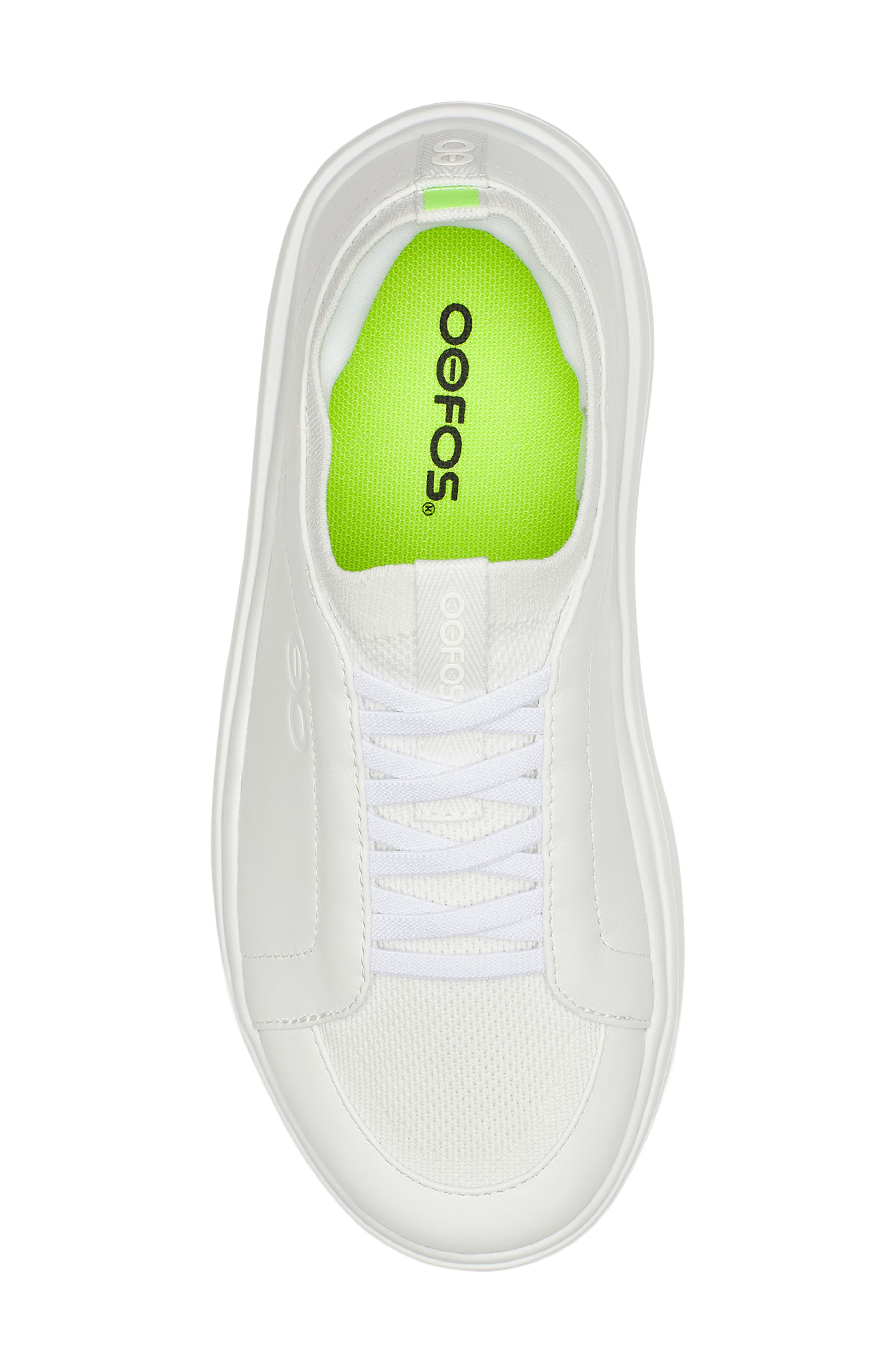 OOmg+ Club Walking Shoe, Alternate, color, WHITE