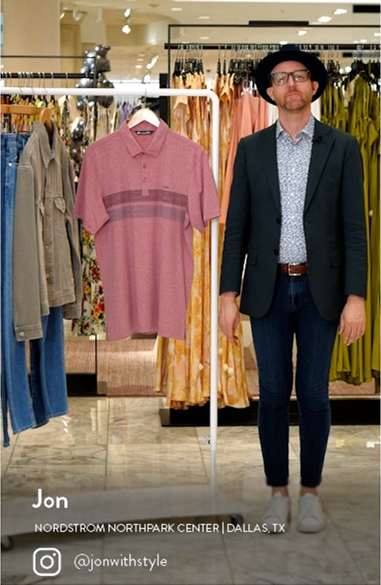 King of Cabo Stretch Polo Shirt, sales video thumbnail