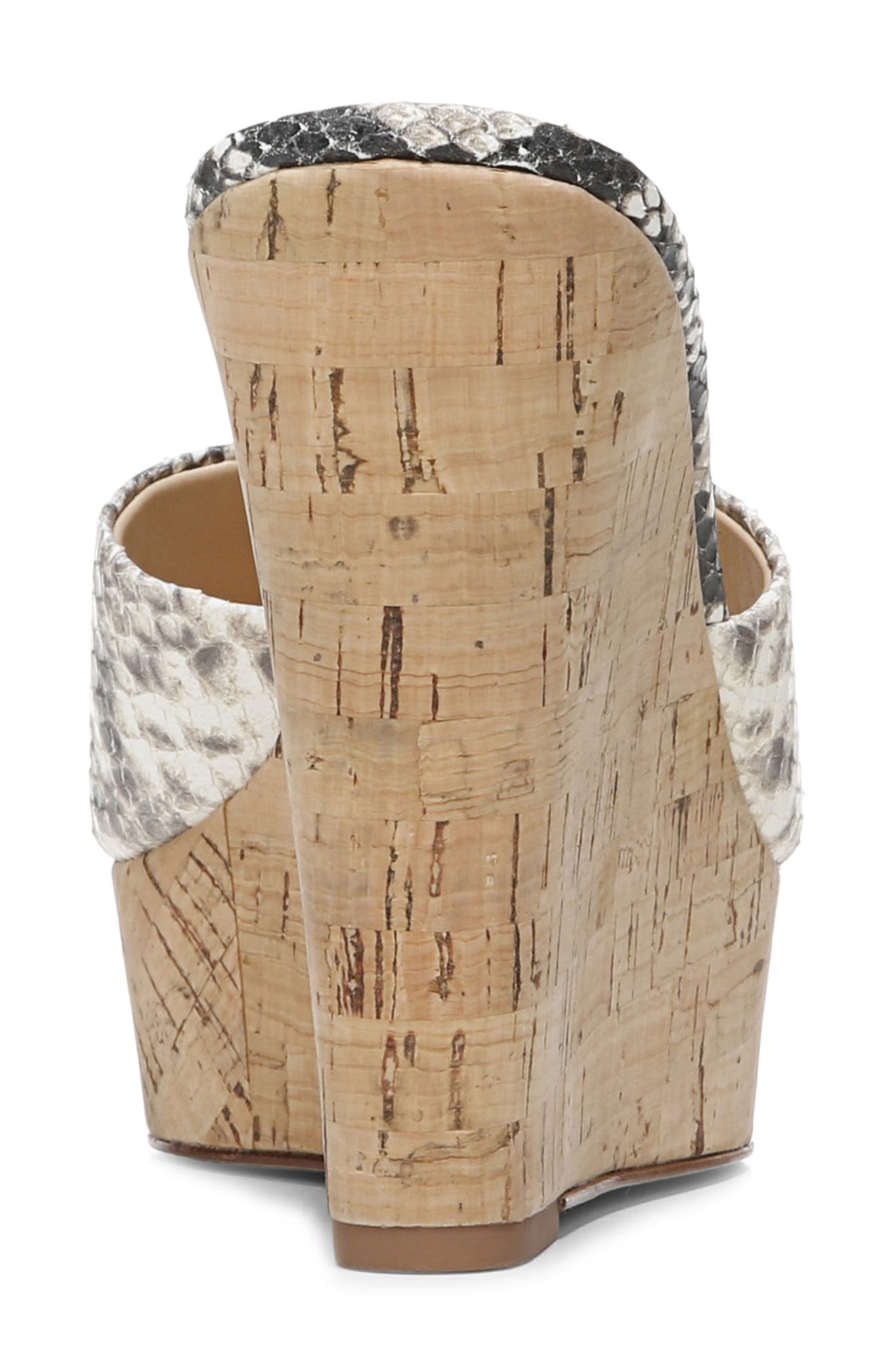 Dali Platform Wedge Sandal, Alternate, color, NATURAL