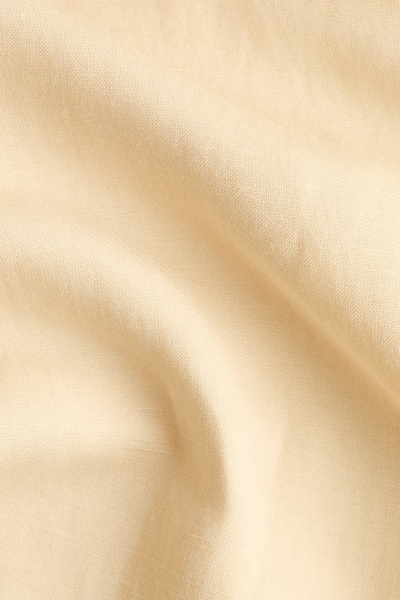 Mama Linen-blend Drawstring Trousers, Alternate, color, Light yellow