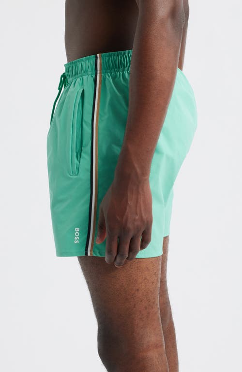 Hugo Boss Swimsuit Hugo Men Color Turquoise In Green